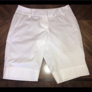Adidas Golf Climalite Bermuda Shorts White